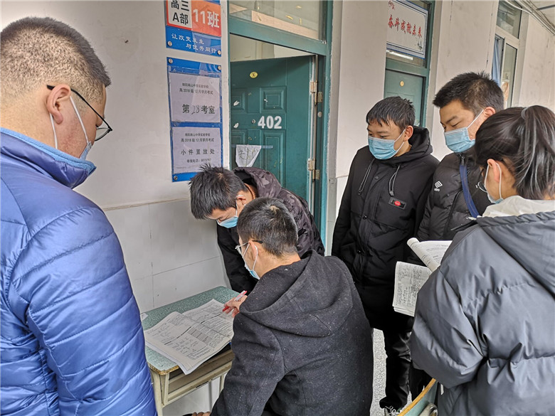 高2018级A部全力备考绵阳“二诊”考试