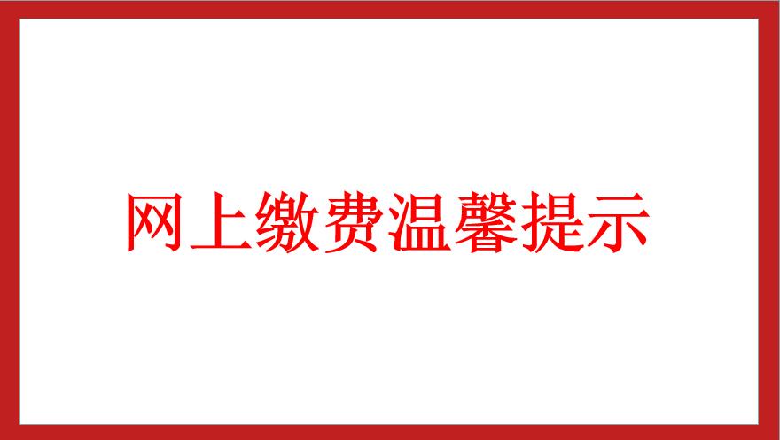 九游娱乐2023届补习生招生网上缴费温馨提示