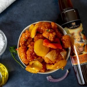 Kung Pao w Orange Blssom Honey Vinegar