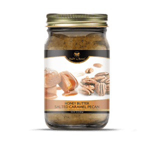 Salted Caramel Pecan Honey Butter
