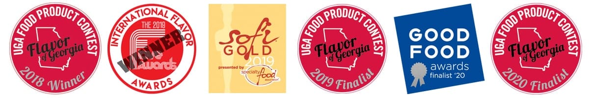 Vinegar Awards 1 Row