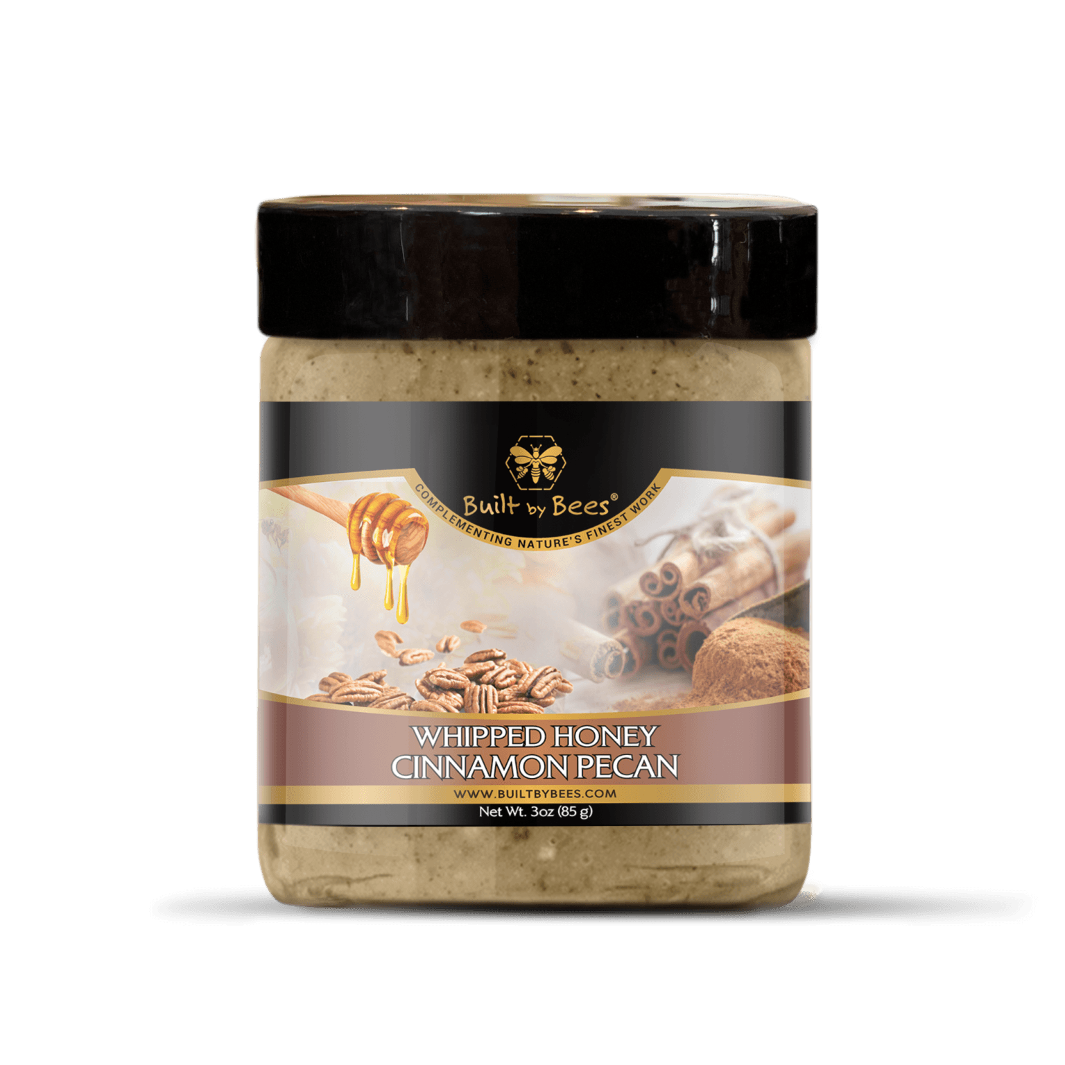 Cinnamon and Pecans in Whipped Honey with Vanilla and Sea Salt