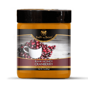 Raw Cranberry Blossom Honey 3 oz