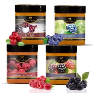 Raw Berry Honey Bundle 3 oz