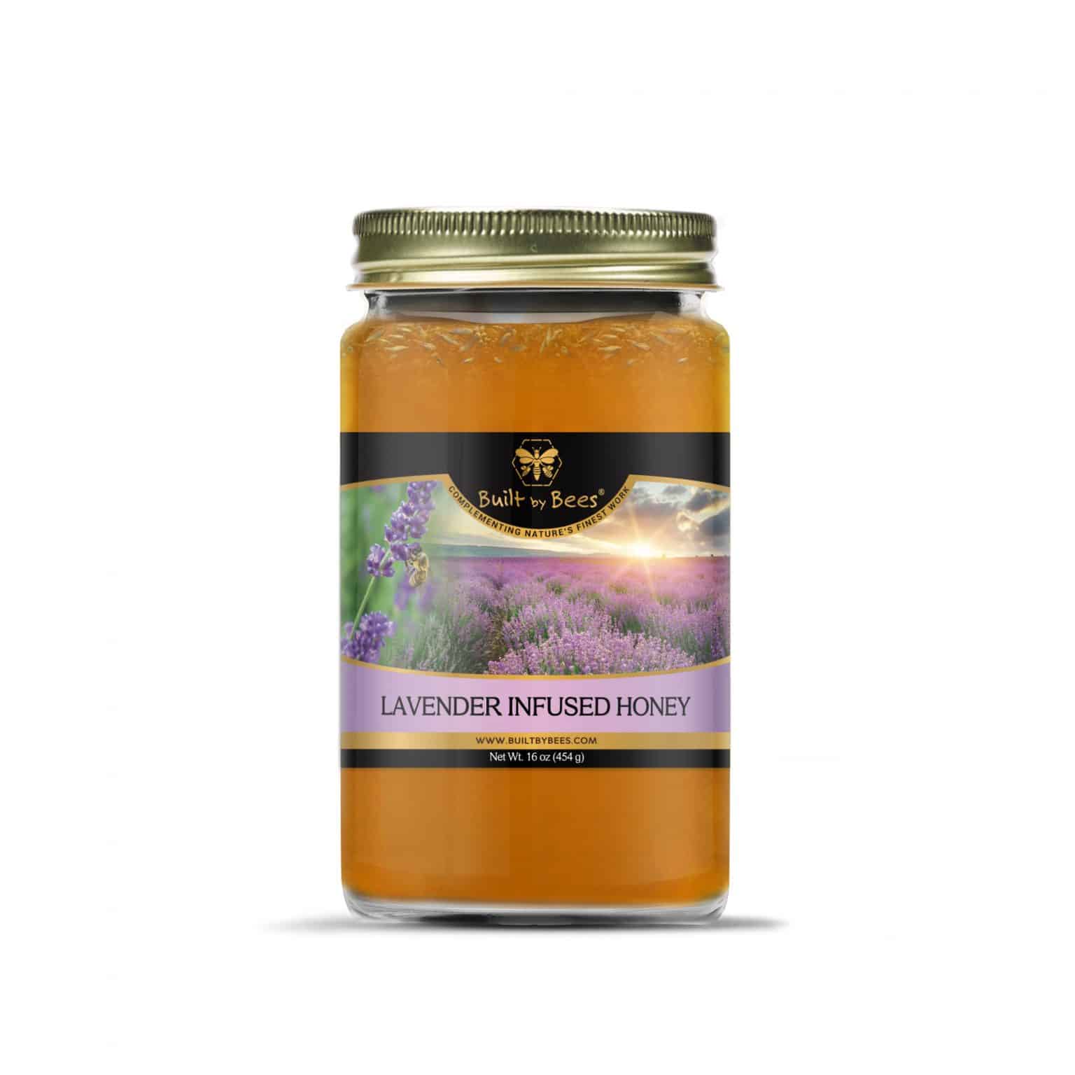 Lavender Infused Honey Large