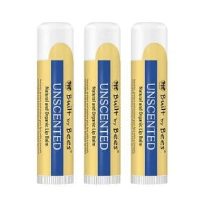 Lip Balm Unscented 3 pack