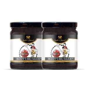 2 pack Buzzy's 11 oz BBQ Sauce