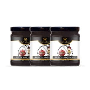 3 pack Buzzy's 11 oz BBQ Sauce